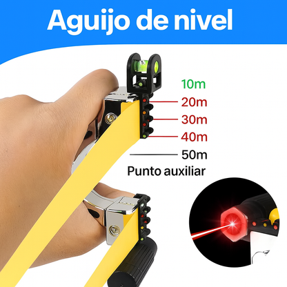 ✨ Tirachinas de Alta Precisión con Mira Láser 🎯