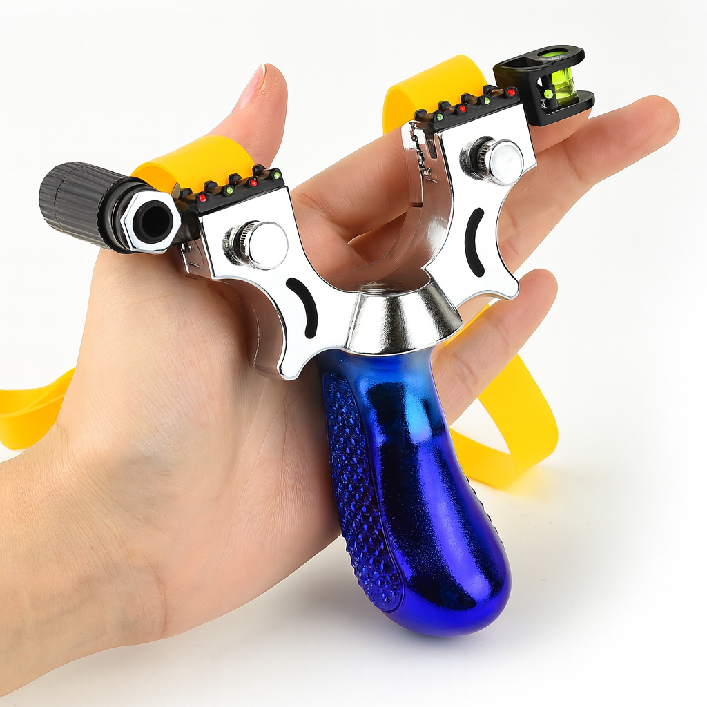 ✨ Tirachinas de Alta Precisión con Mira Láser 🎯