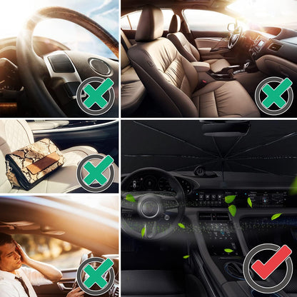 🚗 Parasol Plegable para Parabrisas 🌞